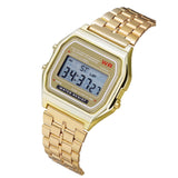 1980s digital watch Gold nz