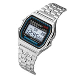 1980s digital watch Silver nz