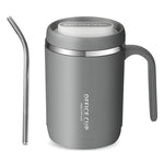 500ml travel mug with handle Grey nz