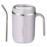 500ml travel mug with handle Light purple nz