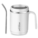 500ml travel mug with handle White nz