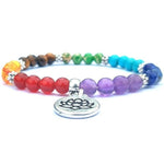 7 Chakra Lotus Bracelet nz
