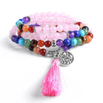 7 Chakra Mala Bracelet nz