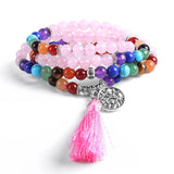 7 Chakra Mala Bracelet nz