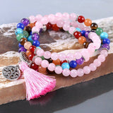 7 Chakra Mala Bracelet nz