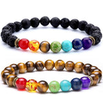 7 Chakra natural stones Bracelet nz