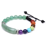 7 Chakras Aventurine Shamballa Bracelet nz