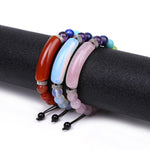 7 Chakras Aventurine Shamballa Bracelet nz