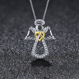 925 silver Angel pendant nz