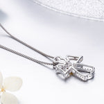 925 silver Angel pendant nz