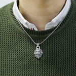 925 Sterling Silver Lion Pendant nz