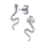 925 sterling silver snake earrings nz