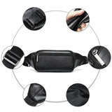 Adjustable Black bum bag nz