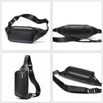 Adjustable Black bum bag nz