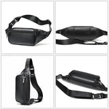 Adjustable Black bum bag nz