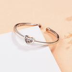Adjustable heart ring nz