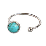 Adjustable turquoise ring nz
