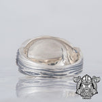 Aegishjalmur Sterling Silver Ring 5 (49.32 mm) nz