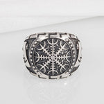 Aegishjalmur Viking Axe Ring 5 (49.32 mm) nz