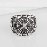 Aegishjalmur Viking Axe Ring 5 (49.32 mm) nz