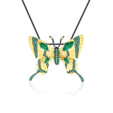 Agate butterfly necklace nz