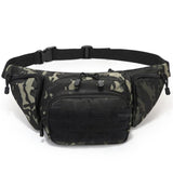Airsoft Waist Bag Black military nz