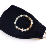 Amazonite Christian bracelet nz