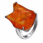 Amber pearl ring nz