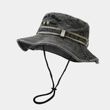 American style bucket hat Dark grey nz