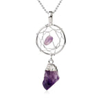 Amethyst Dreamcatcher Necklace nz