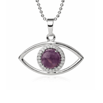 Amethyst eye necklace nz