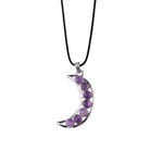 Amethyst moon necklace nz