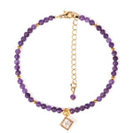 Amethyst pearl bracelet nz