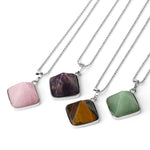 Amethyst pyramid necklace nz