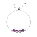 Amethyst silver bracelet nz