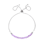 Amethyst steel bracelet nz