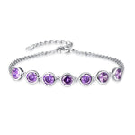 Amethyst stylish bracelet nz