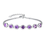 Amethyst stylish bracelet nz