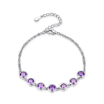 Amethyst stylish bracelet nz