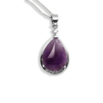 Amethyst teardrop necklace nz