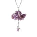 Amethyst tree necklace nz