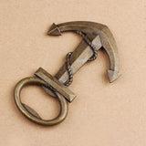 Anchor bottle opener keyring nz