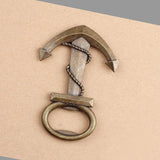 Anchor bottle opener keyring nz