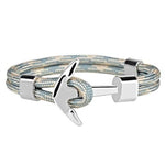 Anchor Bracelet with nylon rope nz