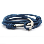 Anchor bracelet with resistant paracord Blue nz
