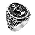 Anchor signet ring nz