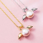 Angel and pearl pendant nz