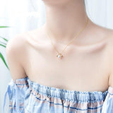 Angel and pearl pendant nz