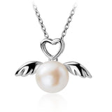 Angel and pearl pendant nz