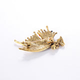 Angel butterfly brooch Gold nz